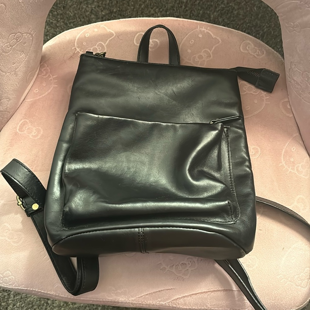 Mini addison bag in jet black